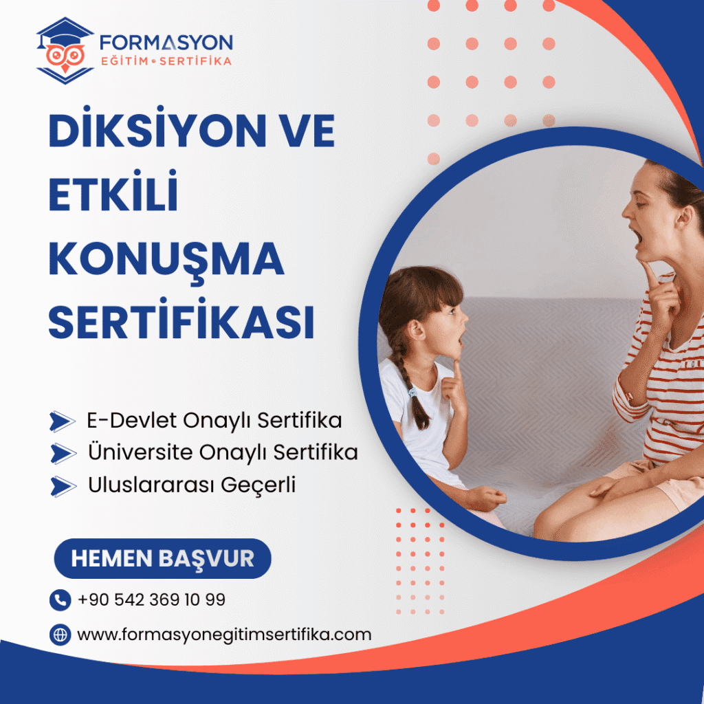 Diksiyon ve Etkili Konuşma Sertifikası programı