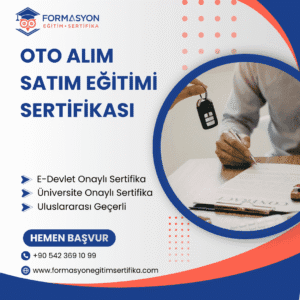 Oto Alım Satım Eğitimi Sertifikası