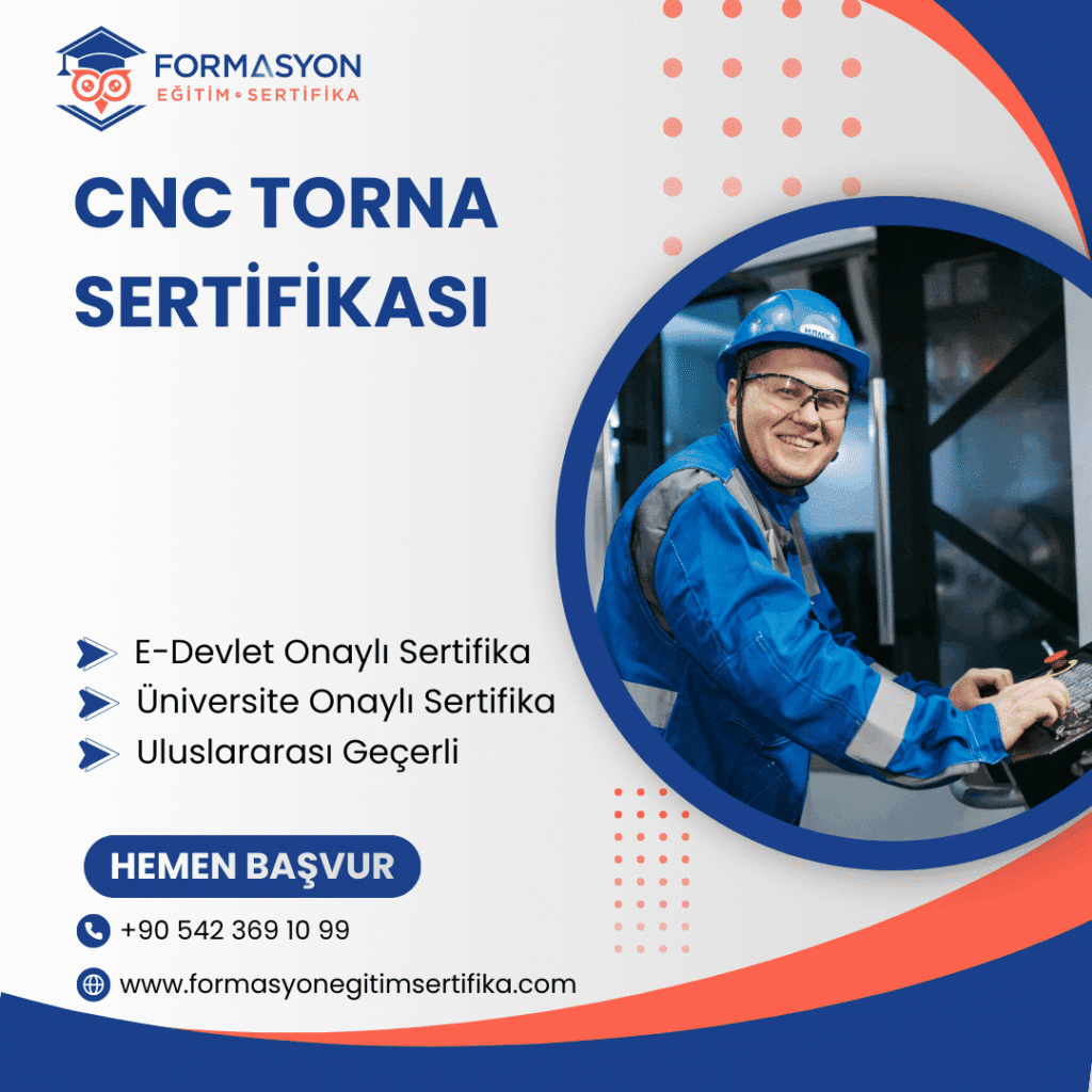 CNC Torna Sertifikası programı