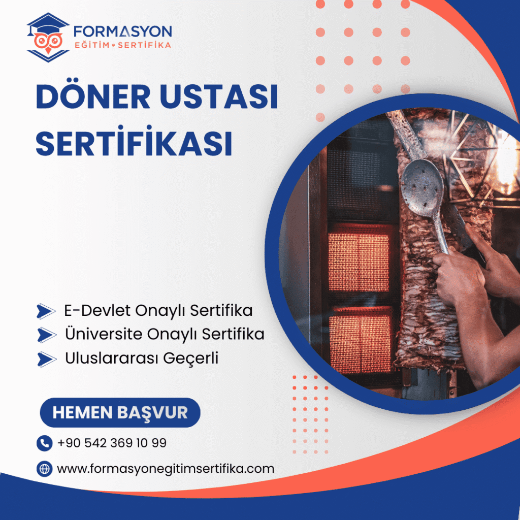 Döner Ustası Sertifikası programı